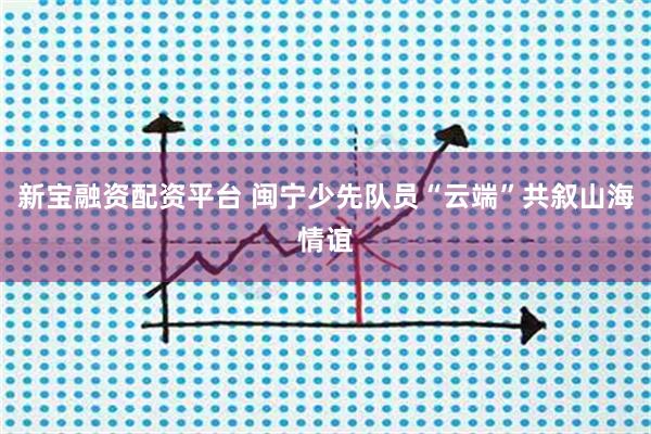 新宝融资配资平台 闽宁少先队员“云端”共叙山海情谊